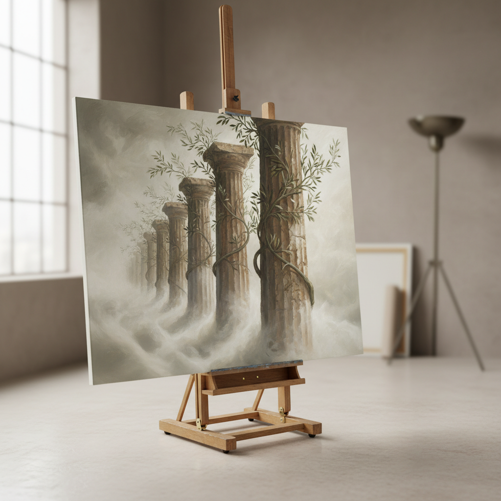 Easel columns